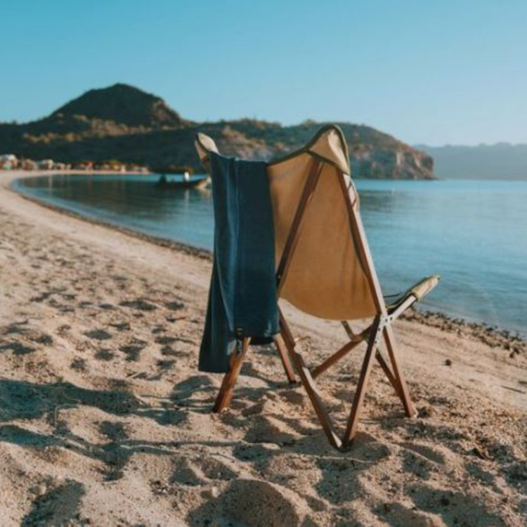 PackTowl Luxe Beach Towel - 50% Recycled Fabric - Image 2